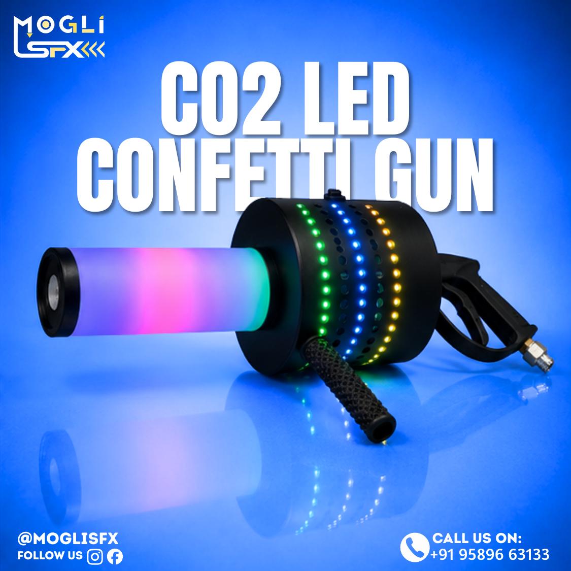 CO2 LED Confetti Gun