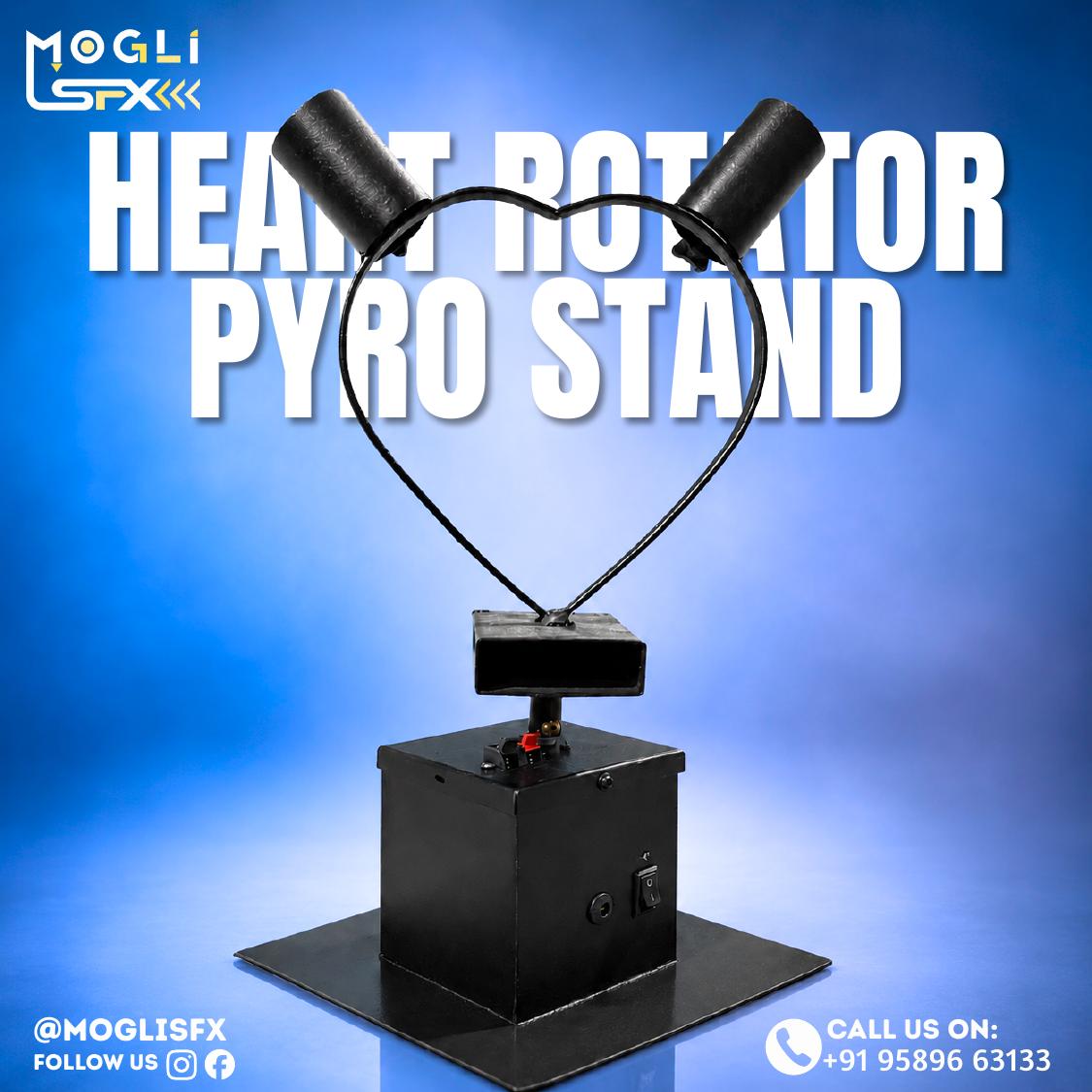 Heart Rotator Pyro Stand