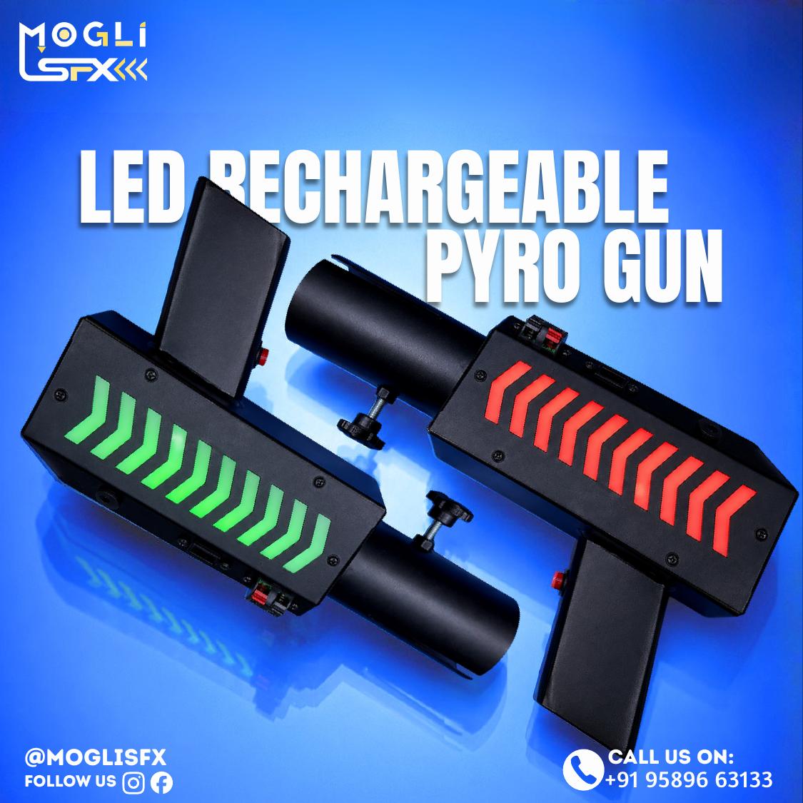LED Rechargeable Pyro Gun