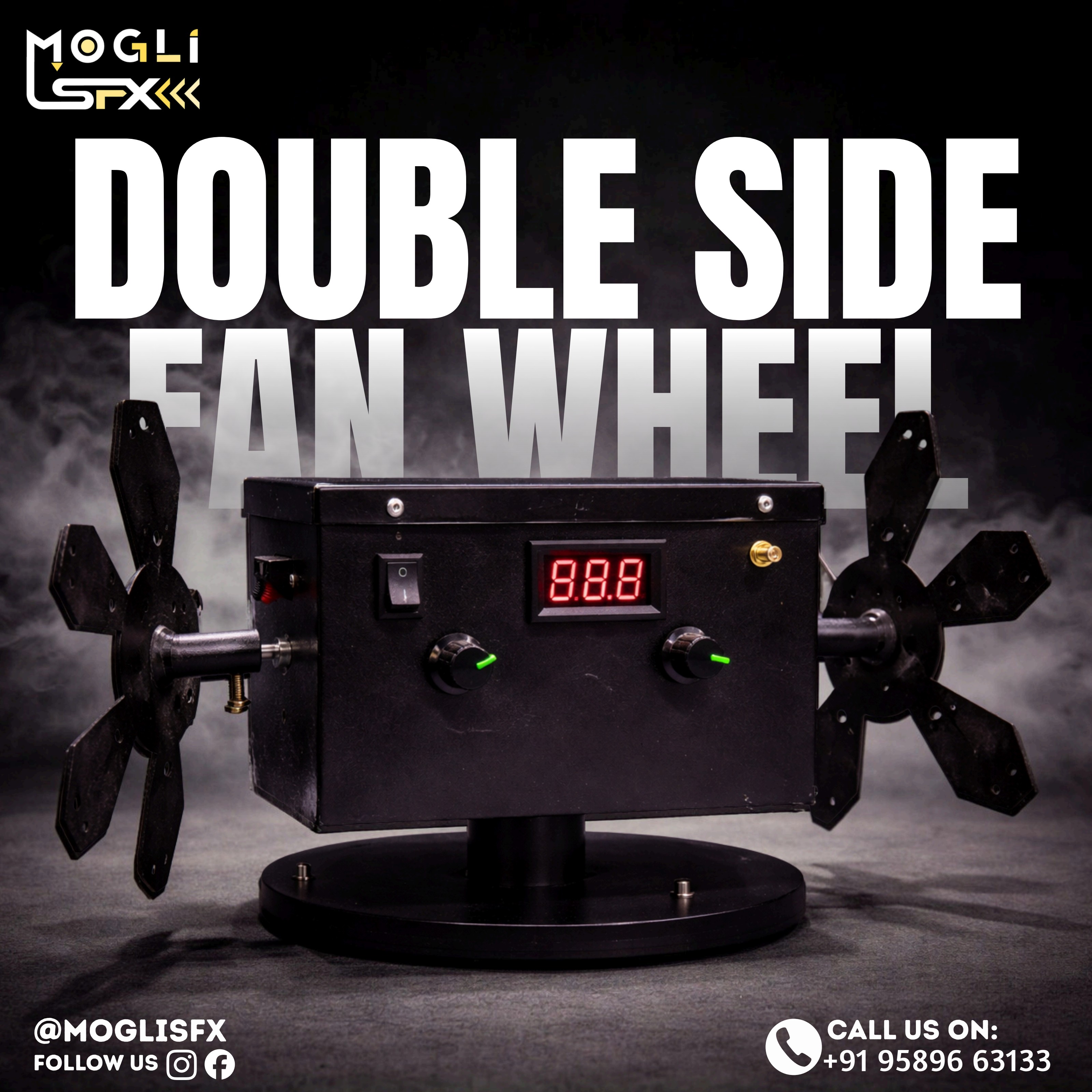 Double Side Fan Wheel (Semi Imported)